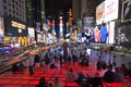 Time Square by night Royalty Free Stock Photo