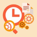 Time study and research tools and systems Royalty Free Stock Photo
