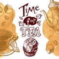 Time for tea Royalty Free Stock Photo