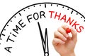 A Time For Thanks Royalty Free Stock Photo