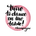 Time to dance on the table