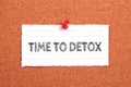 Time To Detox