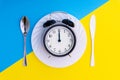 Time to eat. Lunch Time, Breakfast and Dinner Concept. Royalty Free Stock Photo