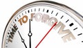 Time to Forgive Clock Forget Absolve Reconcile Sorry Royalty Free Stock Photo