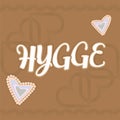 Time to Hygge card template