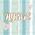 Time to Hygge card template