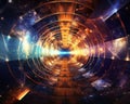 Time tunnel through space - Time tunnel through space - - time tunnel space time tunnel generative