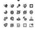 Time Well-crafted Pixel Perfect Vector Solid Icons