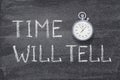 Time will tell watch Royalty Free Stock Photo