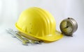 Time for work in construction Royalty Free Stock Photo