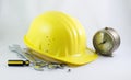 Time for work in construction Royalty Free Stock Photo