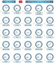 Time Zone - 1 Royalty Free Stock Photo