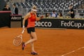 Timea Bacsinszky training at Fed Cup 2018 Romania Royalty Free Stock Photo