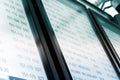 Timeboard in the modern airport Royalty Free Stock Photo
