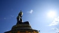 Timelapse of The Big Buddhaphraphuthth- mha-thrrm-racha at phetchabun province,