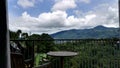 Timelapse of clouds from a hotel balcony.