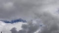 Timelapse of cumulo nimbus clouds in Pyrenees, France