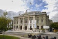 Timelapse of Grand Theatre de Geneve, the opera house in Geneva