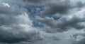 Timelapse of gray clouds clawing