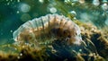 A timelapse image series showing a tardigrades survival techniques such as entering a state of desiccation or tun