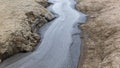 Timelapse of mud lava at Berca Mini-Volcanoes in Romania