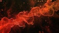 A timelapse sequence of red cells moving through a capillary showing their flexibility and ability to change shape to