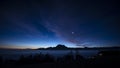 Night timelapse of the Austrian sky