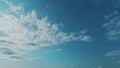 Sun ligth, sky and altostratus cloud. Altostratus bluish gray sheets of cloud are slowly move cover blue sky in day time Royalty Free Stock Photo