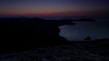 Timelapse sunrise in the mountains Sokol.