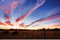 Timelapsed African sunset taken in Kgalagadi