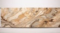 Timeless Beauty: A Panoramic Banner Highlighting Abstract Marbleized Stone Texture in Beige Tones, Embracing the Enduring Elegance