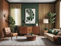 Timeless Elegance: Green Living Space