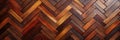 Timeless Herringbone Pattern In Warm Wood Tones
