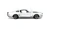 Timeless Lineart: Ford Mustang Shelby GT350 1965