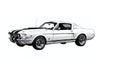 Timeless Lineart: Ford Mustang Shelby GT350 1965