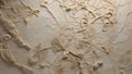 Timeless Odyssey: Fossilized Limestone Canvas. AI generate
