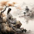 Timeless Sumi-e Painting