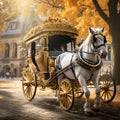 Timeless Tandem: A Classic Carriage Ride for the Ages