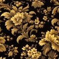Timeless victorian wallpaper textures seamless pattern for design and decoration purposes Royalty Free Stock Photo