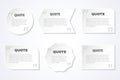 Timeless wisdom quotes icons set Royalty Free Stock Photo