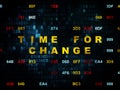 Timeline concept: Time for Change on Digital