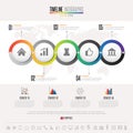 Timeline Infographics Design Template