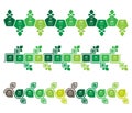 Timeline or infographics with 12 parts. Agricultural production calendar. Sustainable Development of the nature and environmental