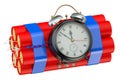 Timer bomb 3D Royalty Free Stock Photo