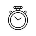 Timer chronometer counter isolated icon
