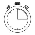 timer chronometer isolated icon