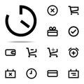 Timer Clock icon. web icons universal set for web and mobile Royalty Free Stock Photo