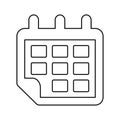 Timer, event, delivery date, schedule icon