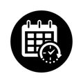 Timer, event, delivery date, schedule icon