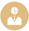 Timer Isolated Vector Icon That can be easily Modified or Edited. Royalty Free Stock Photo